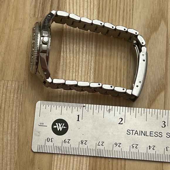 Fossil Ladies Watch Crystal Embellishments Stainless Bracelet Quartz Date Window - Picture 12 of 12